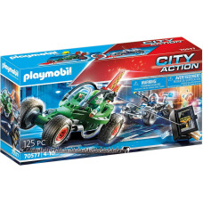 Ігровий набір Погоня на поліцейському картингу PLAYMOBIL 70577 City Action Police Go Kart Escape