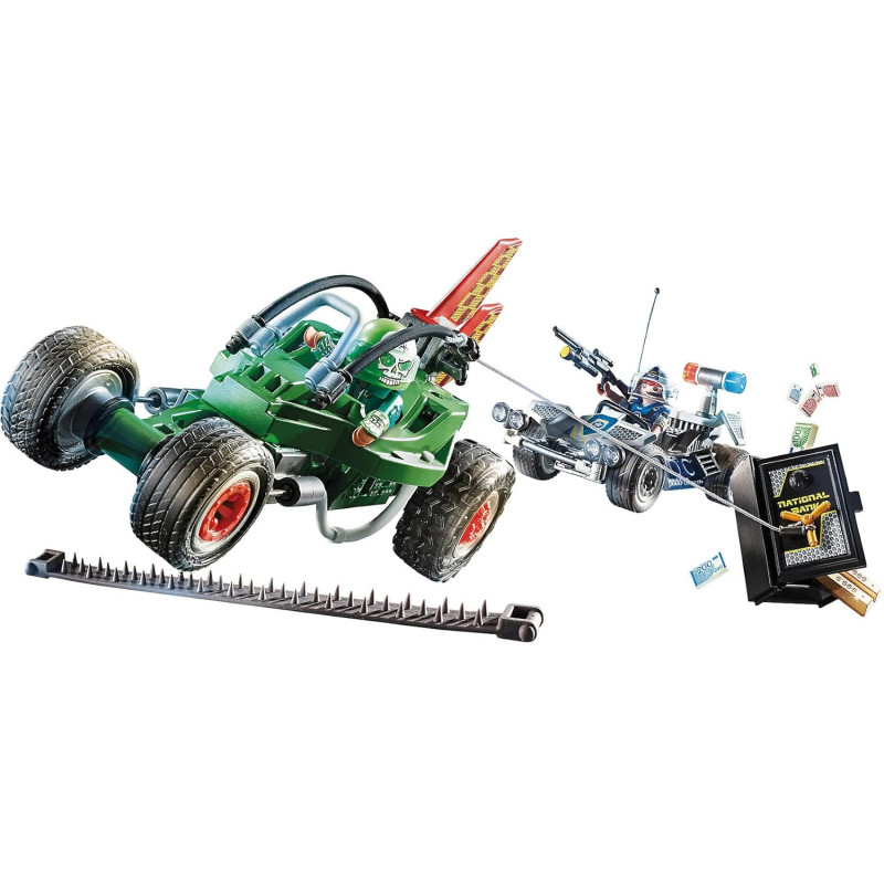 Ігровий набір Погоня на поліцейському картингу PLAYMOBIL 70577 City Action Police Go Kart Escape