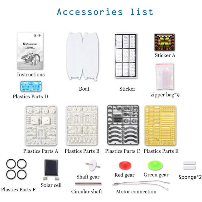 Конструктор робот на сонячних батареях Teach Tech SolarBot14 Transforming Solar Robot Kit