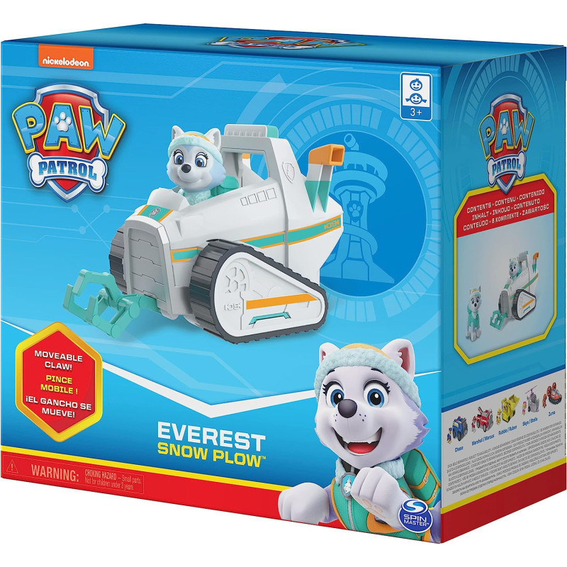 Щенячий Патруль Еверест на снігоході Paw Patrol Everest's Snow Plow Vehicle