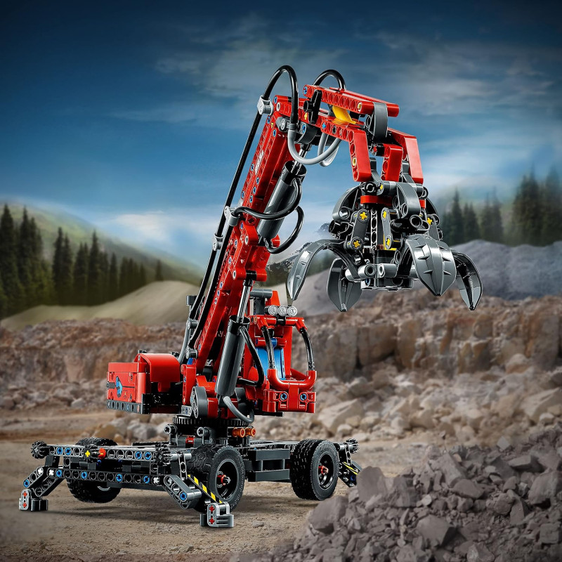 Конструктор Лего маніпулятор Кран Навантажувач LEGO TECHNIC Material Handler 42144