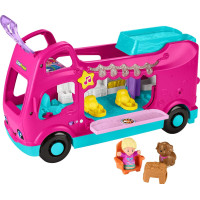 Ігровий набір автомобіль Барбі будиночок на колесах Fisher Price Little People Toddler Toy Barbie Dreamcamper RV