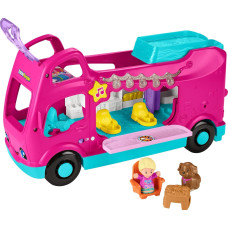 Игровой набор автомобиль Барби домикна колёсах Fisher Price Little People Toddler Toy Barbie Dreamcamper RV