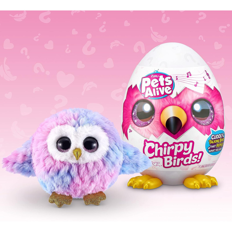 Інтреактивна іграшка Pets Alive Сова Pets Alive Chirpy Birds OWL by ZURU