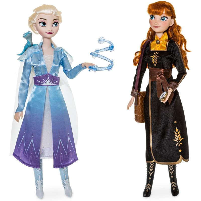 Ляльки Ельза та Анна Disney Store Official Frozen 2 Classic Doll Gift Set