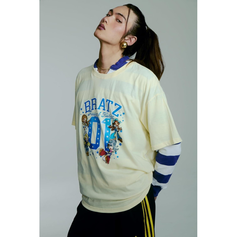 Лялька Братц Саша з футболкою Bratz Stylin Sasha Fashion Doll with Customizable T Shirt