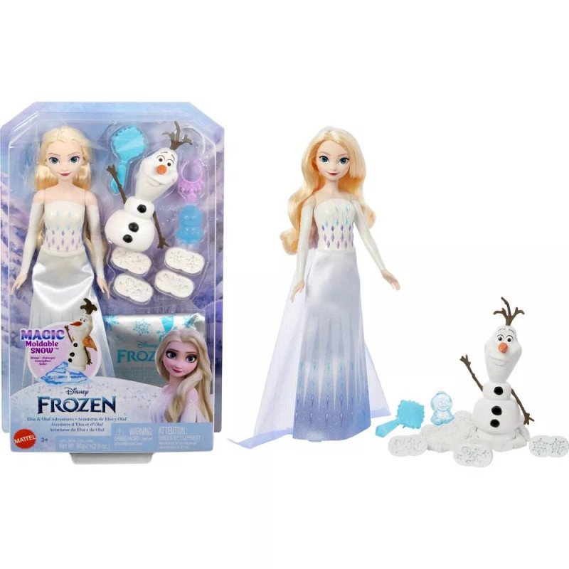 Лялька Ельза з фігуркою Олафа Disney Frozen Elsa and Olaf Adventures with Elsa Doll