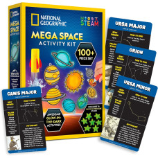 Набір STEM для експериментів Космічна наука National Geographic Mega Space Activity Kit