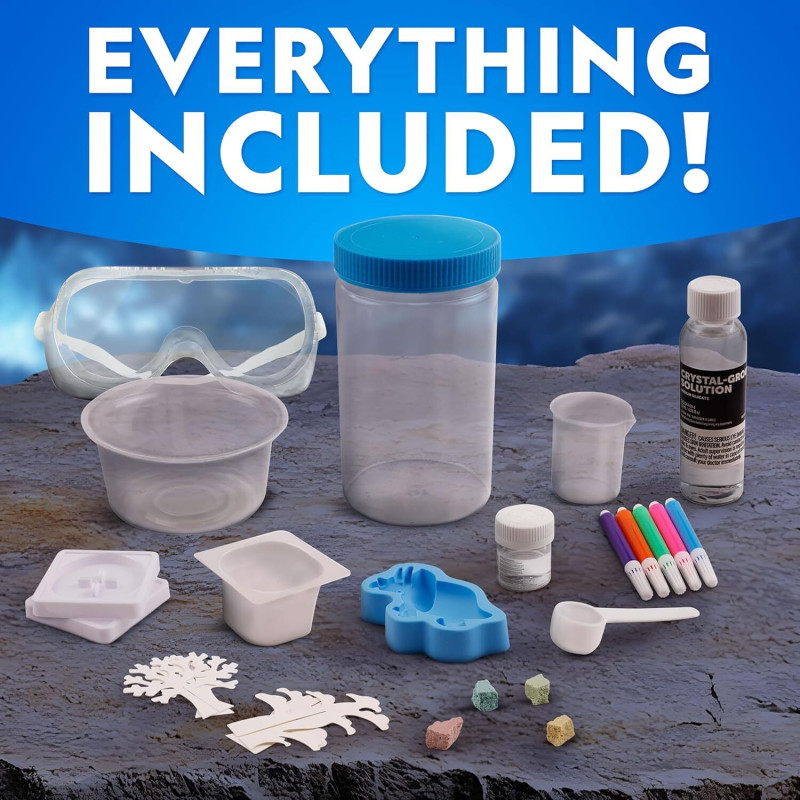 Ігровий набір STEM для вирощування кристалів National Geographic Ultimate Crystal Growing Kit Grow 5