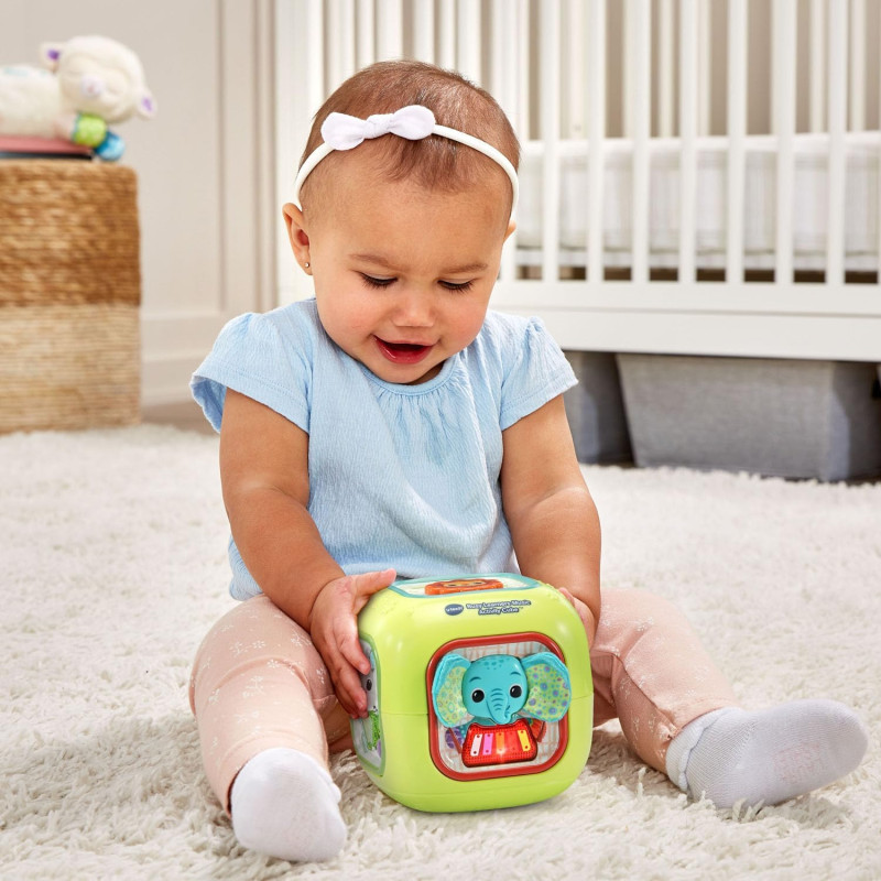 Розвиваючий музичний куб VTech Baby Busy Learners Music Activity Cube Green
