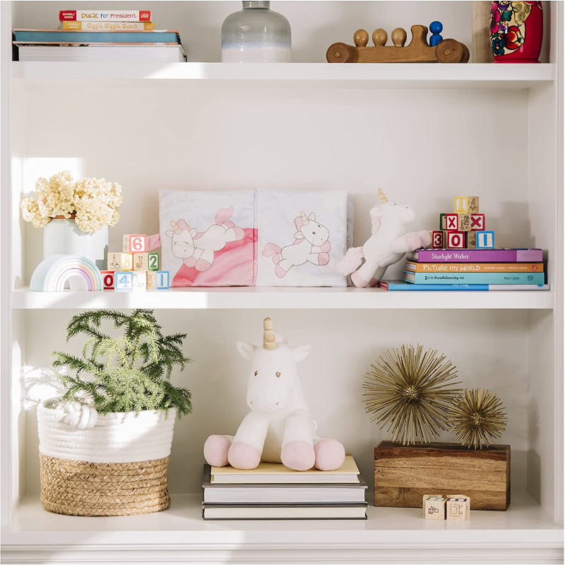 Плюшева іграшка Єдиноріг Місяць Гунд GUND Baby Luna Unicorn Stuffed Plush Rattle 4060800