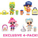 Ігровий набір ЛОЛ Сюрпіз L.O.L. Surprise! Loves Mini Sweets Dolls 4-Pack