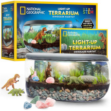 Набір STEM для створення світлового тераріуму National Geographic Light Up Terrarium Kit for Kids