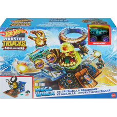 Ігровий набір Хот Вілс Атака Крашзилі Hot Wheels Monster Trucks Arena Smashers Mega-Wrex