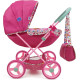 Коляска лялькова із сумкою Бебі Алів Baby Alive Deluxe Classic Doll Pram - Pink  Rainbow