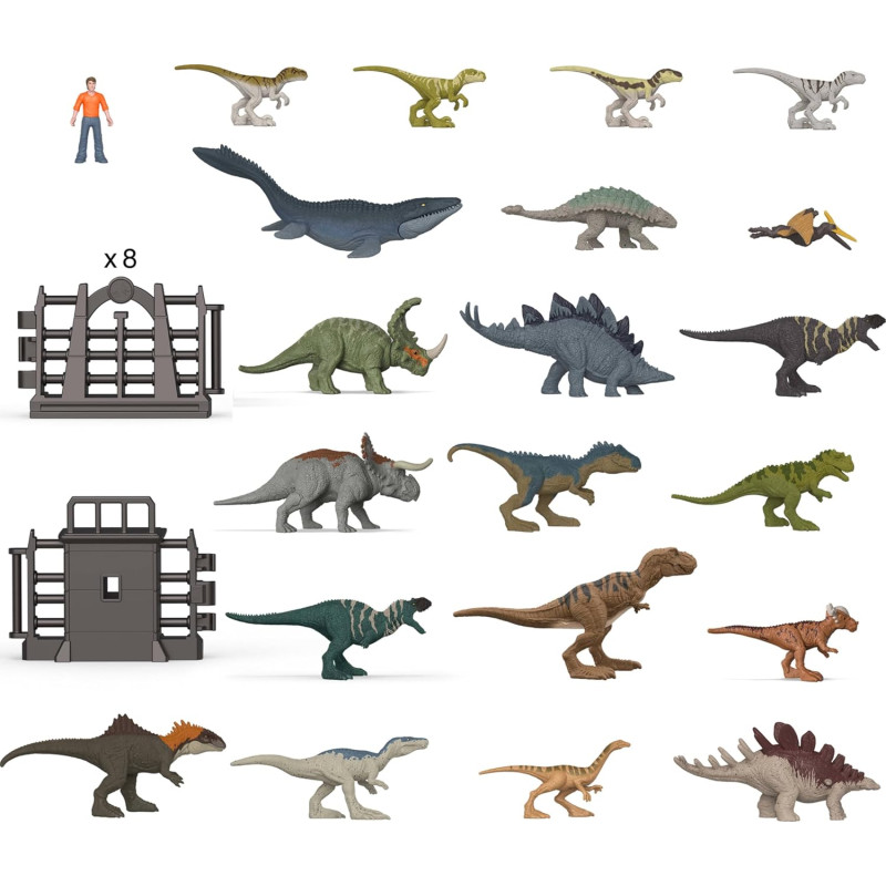 Адвент календар Світ Юрського періоду Mattel Jurassic World Chaos Theory Advent Calendar