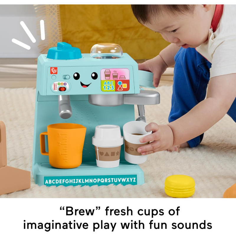 Музичний ігровий набір Кава машинка Fisher Price Laugh Learn Coffee Café Musical Playset