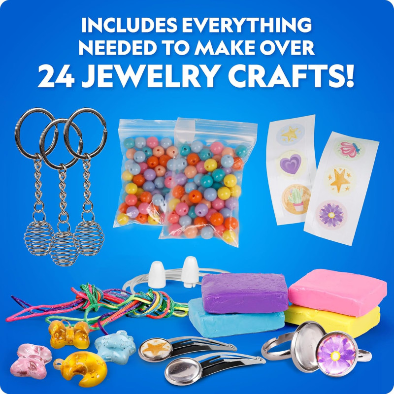 Адвент календар STEM виготовлення прикрас NATIONAL GEOGRAPHIC Jewelry Making Advent Calendar