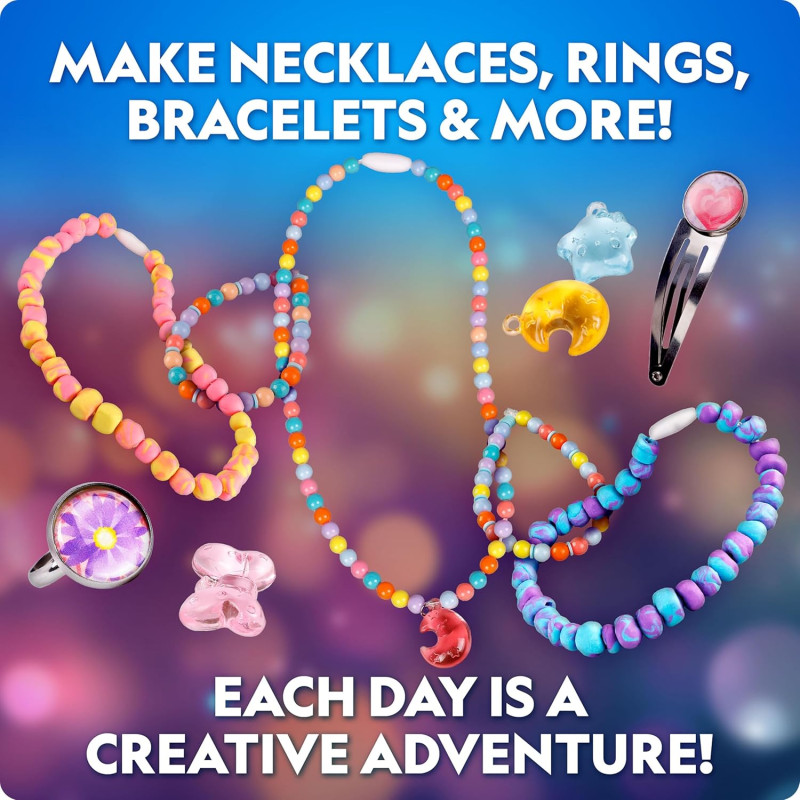 Адвент календар STEM виготовлення прикрас NATIONAL GEOGRAPHIC Jewelry Making Advent Calendar