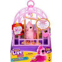 Інтерактивна  пташка з кліткою Little Live Pets My Really Real Talking Bird Toy and Cage  Rosie