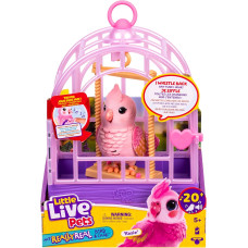 Інтерактивна  пташка з кліткою Little Live Pets My Really Real Talking Bird Toy and Cage  Rosie