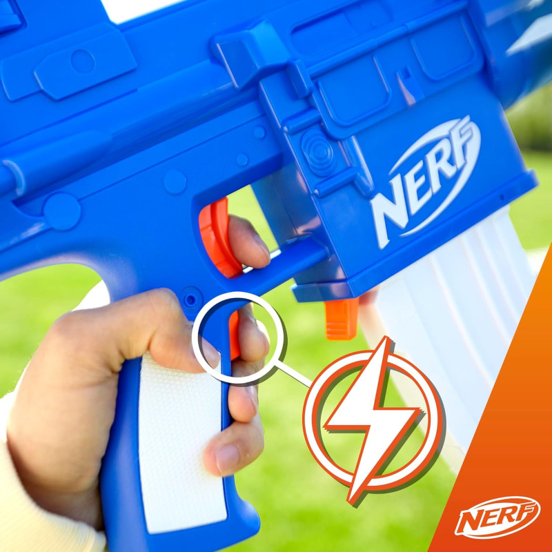 Іграшковий бластер Фортнайт Nerf Fortnite Blue Shock Blaster 10 Dart Clip