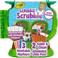 Набір для творчості Крайола Будиночок на дереві Crayola Scribble Scrubbie Pets Safari Treehouse