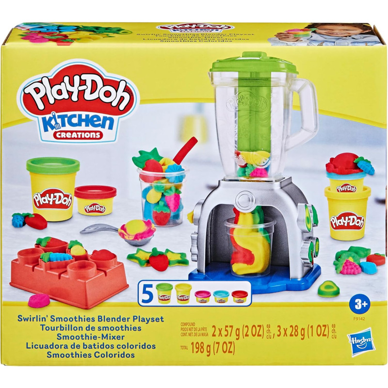 Набір для творчості Блендер Play Doh Swirlin Smoothies Toy Blender Playset