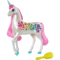 Барбі Дрімпопія Сяючий єдиноріг Barbie Dreamtopia Brush 'n Sparkle Unicorn