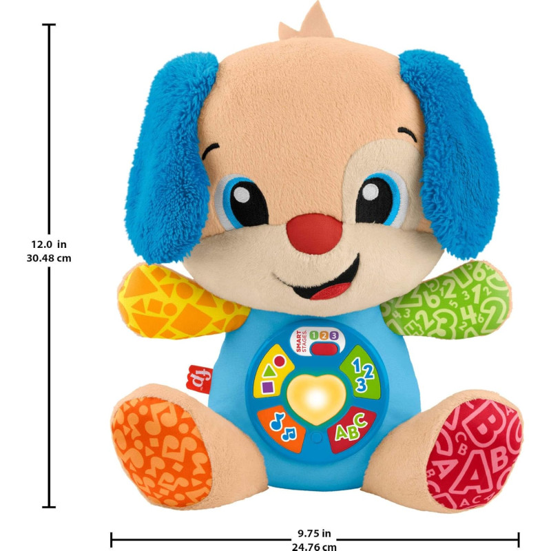 Інтерактивна іграшка розумне цуценя Fisher Price Baby Toy Laugh  Learn Smart Stages Puppy  Musical