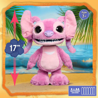 Интерактивная мягкая игрушка Стич Ангел Disney Stitch Ultimate Angel Interactive 17 Plush 100 Sounds