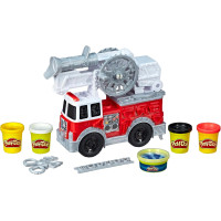 Ігровий набір Пожежна машина та пластилін Play Doh Wheels Fire Truck Toy Vehicle Set E6103