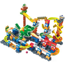 Розвиваючий конструктор лабіринт VTech Marble Rush Magentic Dino Adventure