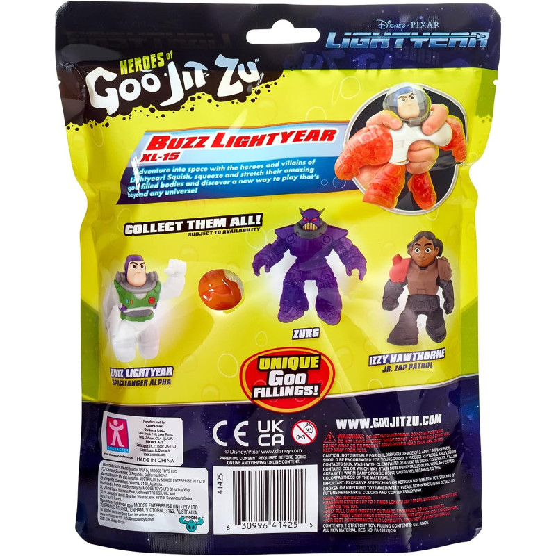 Фігурка тягучка Гуджитцю Базз Лайтер XL 15 Heroes of Goo Jit Zu Lightyear Hero Pack - Buzz Lightyear XL 