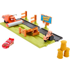 Ігровий набір Mattel Disney and Pixar Cars Playset with 3 Toy Vehicles