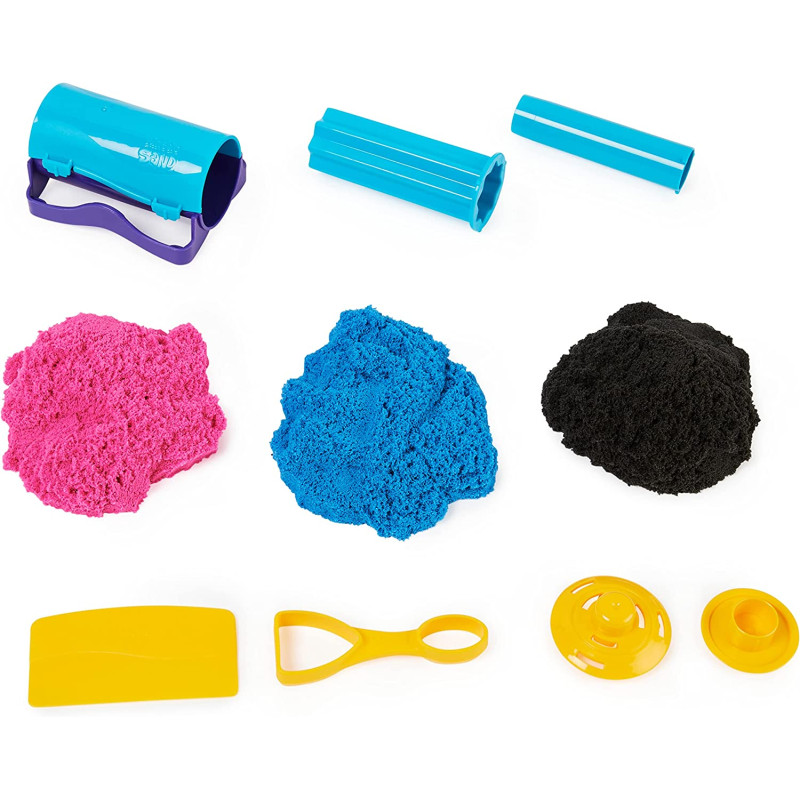 Кінетичний пісок Райдужний мікс Kinetic Sand  Slice N’ Surprise Set