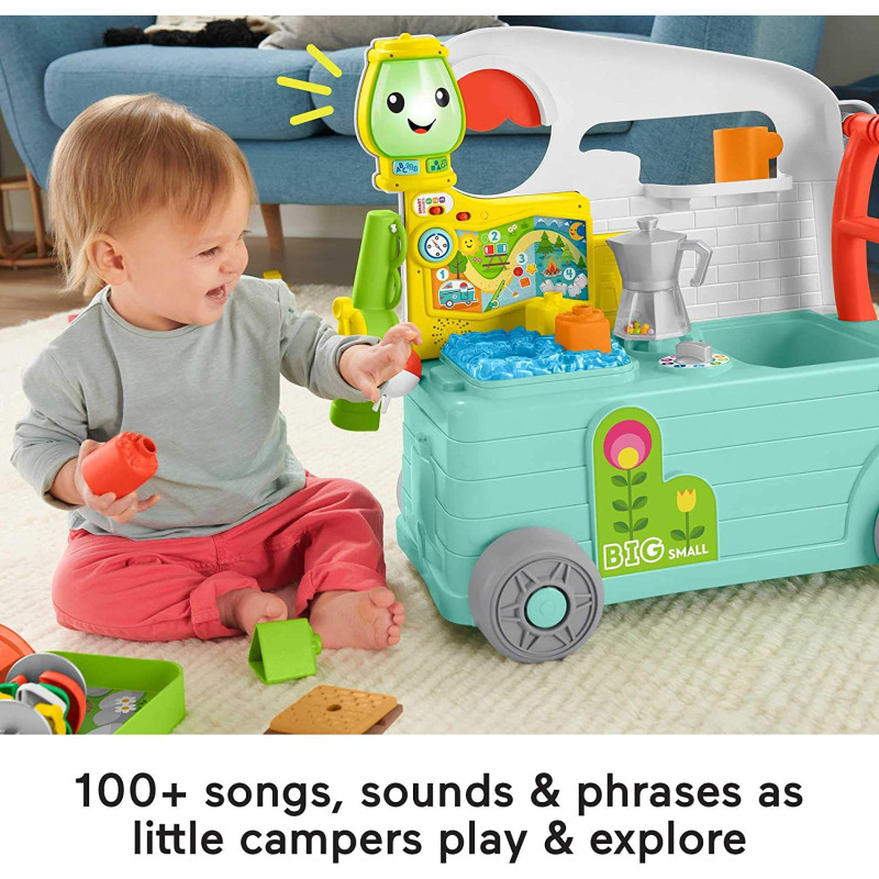 Ходунки - Кемпер Фішер-Прайс Fisher-Price Laugh & Learn 3-in-1 On-the-Go Camper