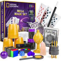 Науковий набір Фокуси NATIONAL GEOGRAPHIC Mega Magic Set More Than 75 Magic Tricks for Kids
