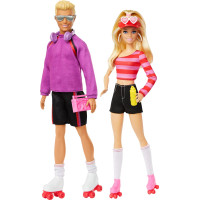 Ігровий набір Барбі та Кен На роликах Barbie Fashionistas Set with 2 Fashion Dolls