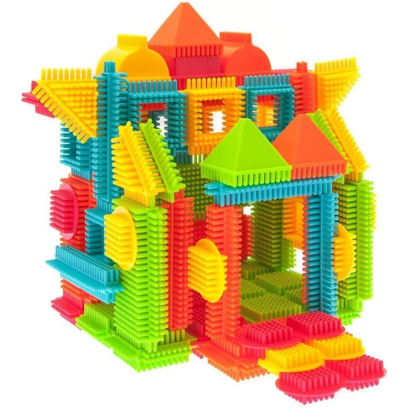 Навчальна іграшка Конструктор PicassoTiles 120pcs Hedgehog Interlocking Building Blocks