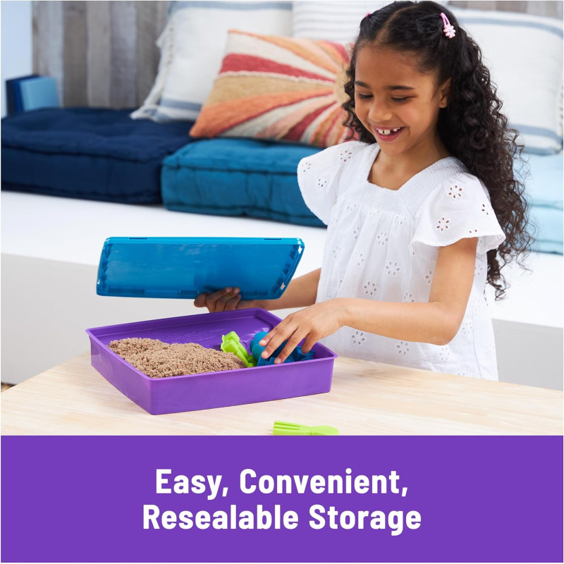 Кінетичний пісок Пляжний Замок Kinetic Sand Deluxe Beach Castle Playset