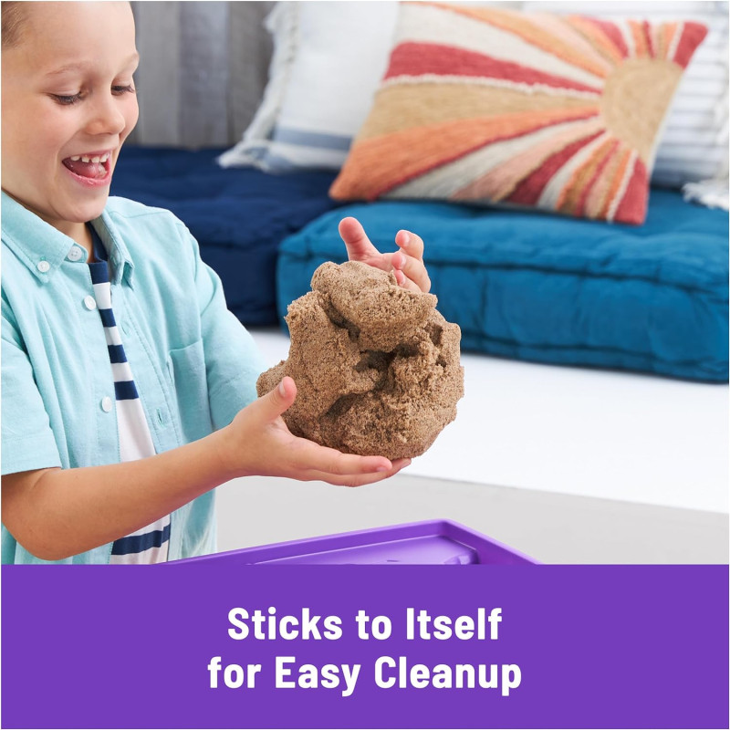 Кінетичний пісок Пляжний Замок Kinetic Sand Deluxe Beach Castle Playset