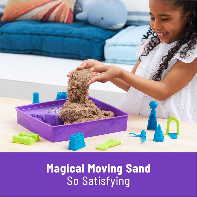 Кінетичний пісок Пляжний Замок Kinetic Sand Deluxe Beach Castle Playset