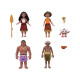 Ігровий набір ляльок Моана Mattel Disney Moana 2 Toys Moana s Canoe Crew Playset
