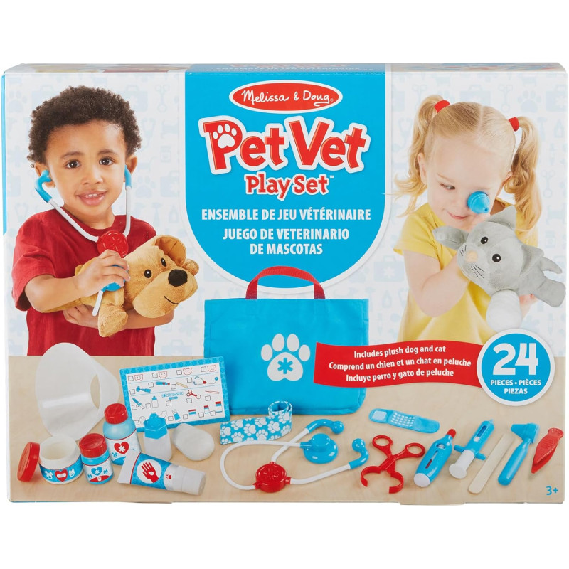Ігровий набір Ветеринар Melissa and Doug Examine and Treat Pet Vet