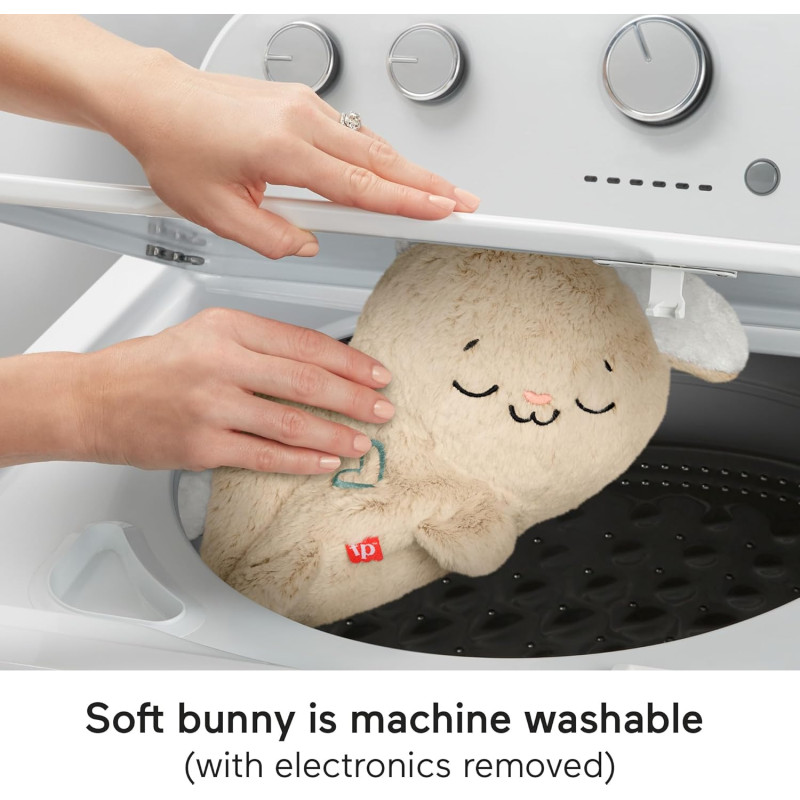 М'який музичний інтерактивний Кролик Fisher Price Baby Sound Machine Soothe Settle Bunny