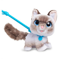 Интерактивная плюшевая игрушка котенок furReal Wagalots Kitty Small Interactive Plush Faux Fur
