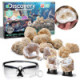 Набір STEM для пошуку справжніх кристалів Discovery Crack Open Geode Kit Mystery Crystal STEM Science Set