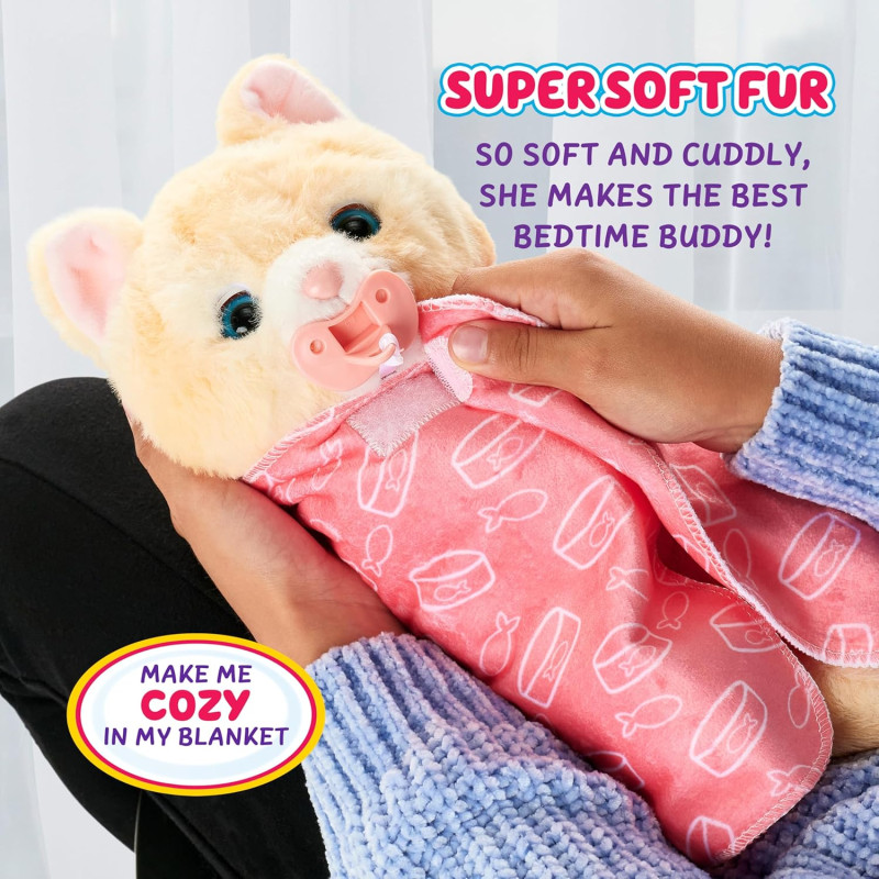 Інтерактивна плюшева іграшка Кошеня Джинджер Little Live Pets Cozy Dozys Ginger The Pet Cat Toy