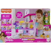 Інтерактивний ігровий набір Будиночок Барбі Fisher Price Little People Barbie Little Dreamhouse Interactive